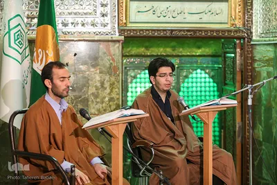 مراسم جز خوانی مجازی در امام زاده ها