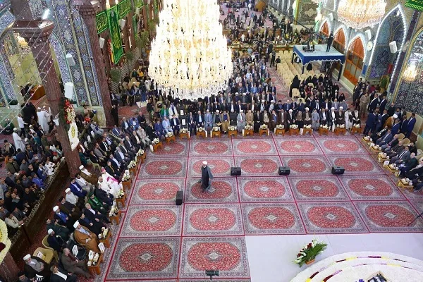 حضور نمایندگان آستان مقدس بانوی کرامت در جشنواره بین‌المللی «ربیع الشهاده» کربلا