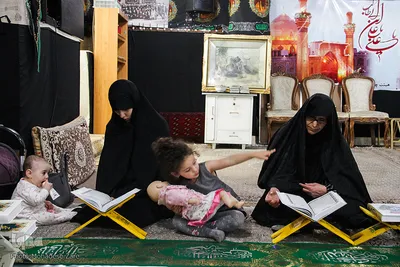 محفل انس با قرآن در حسینیه چهاده معصوم-مشهد