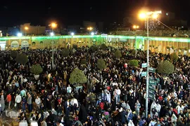 مراسم تحویل سال در حرم حضرت عبدالعظیم حسنی(ع)
