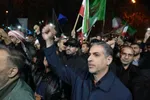 تشییع پیکر شهیدان «احمد میرزاوند» و «مرتضی بهاروند» و بیعت جامعه قرآنی لرستان با سومین رهبر انقلاب