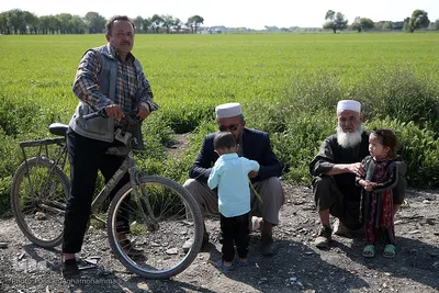 توزیع بسته های غذایی هم نمک میان اتباع خارجی نیازمند در روستای «سلمان آباد» کهریزک