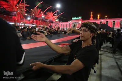 عزاداری شب اربعین در کربلا
