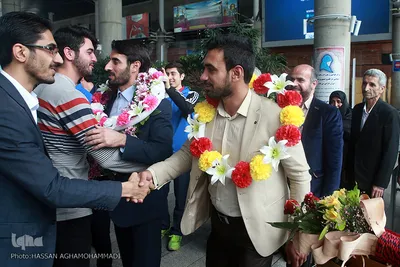 بازگشت نمایندگان ایران در نهمین دوره مسابقات بین‌المللی قرآن کویت به میهن اسلامی