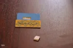 خوشنویسی که هنرش با ذره‌بین دیده می‌شود‎