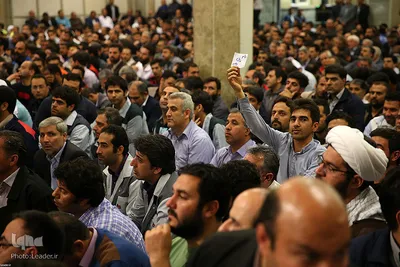 دیدار جمعی از کارگران سراسر کشور با رهبر انقلاب