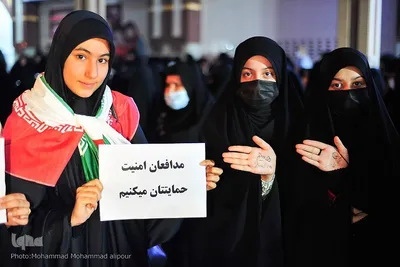 اجتماع بانوان فاطمی اهواز در حمایت از حجاب