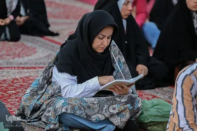 محفل انس با قرآن با تلاوت «سیدجواد حسینی»، قاری بین‌المللی کشور در شاهچراغ‎‎