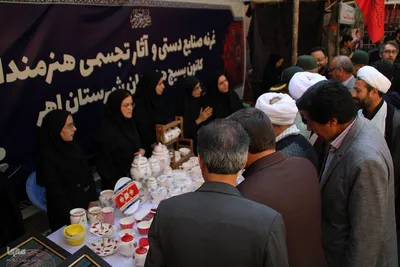 افتتاح نمایشگاه دستاوردهای پایگاه‌های اسوه بسیج در اهر