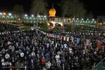مراسم تحویل سال نو در حرم مطهر شاهچراغ (ع) شیراز‎