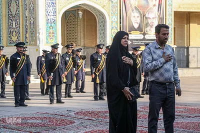 آئین سفره صلوات و محفل انس با شهدای حرم مطهر حضرت شاهچراغ(ع)