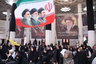 مهاجرین افغانستانی مقیم استان فارس در سوگ رهبر شهید امت