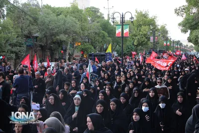 مراسم جاماندگان اربعین حسینی در ملایر