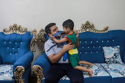 پرستار نمونه‌ بیمارستان؛ پدر مهربان فرزندان 