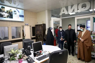 بازدید حجت الاسلام والمسلمین سید محمدحسین طباطبایی از ایکنا