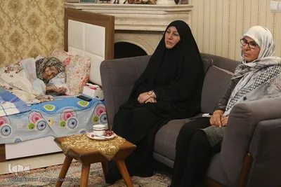 دیدار رییس جهاددانشگاهی با خانواده شهیدان مرتضی و قربان علی جابری