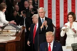 Uhasama mkubwa wa kisiasa Marekani, Trump akataa kumpa mkono Pelosi, naye aichana hotuba yake
