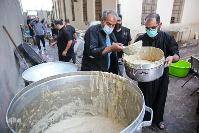 موکب کفیل زینب شیرازی ها در شهر نجف