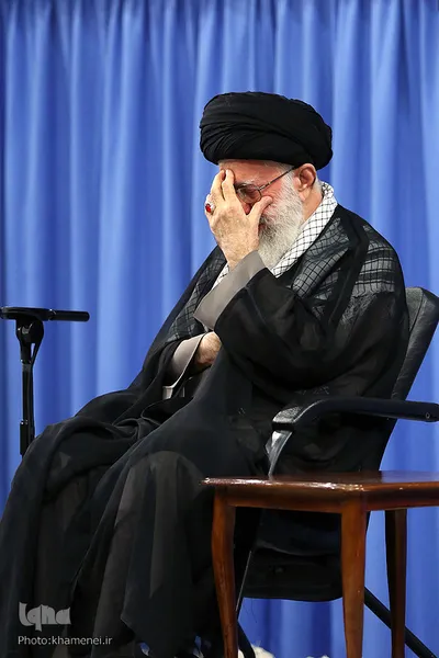 دیدار خانواده‌های شهدای منا با رهبر معظم انقلاب