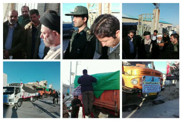 ارسال کمک‌های مردمی «دیّر» به مناطق سیل‌زده سیستان‌وبلوچستان
