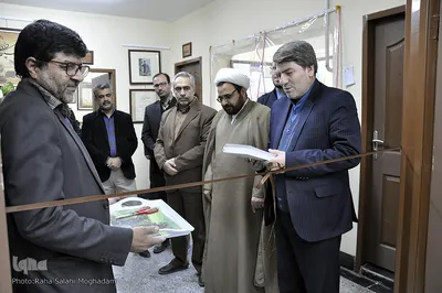 افتتاح نمایشگاه خوشنویسی جشنواره قرآن و عترت ـ بیرجند
