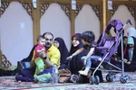 مراسم شب ولادت امام موسی کاظم(ع) در حرم مطهر