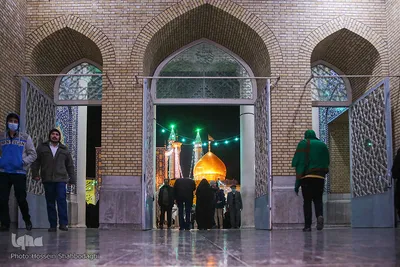 میلاد امام علی(ع) در حرم کریمه اهل‌بیت (س)
