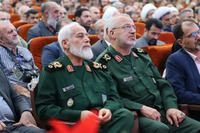 گزارش تصویری مراسم تکریم و معارفه فرمانده سپاه کربلای مازندران