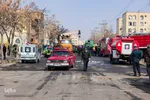سقوط هواپیمای جنگی در تبریز