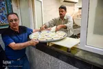 لحظه افطار در مساجد 