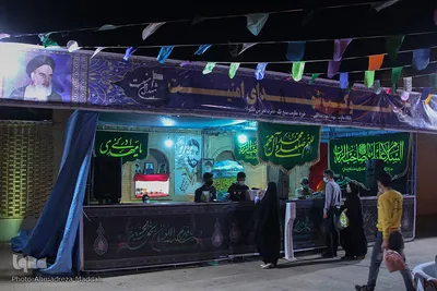 موکب شهدای امنیت و قرارگاه عمار در شب میلاد پیامبر مهربانی‎‎