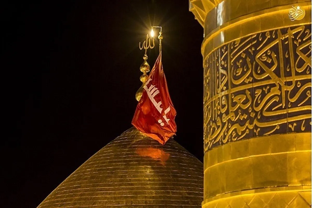ویڈیو | حرم امام حسین(ع) کے پرچم کی تبدیلی کی تقریب