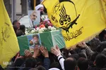 تشییع شهید مدافع حرم "سید قدرت موسوی" در سمنان