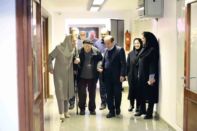 مراسم نکوداشت ۹۷ سالگی فتح‌الله مجتبایی برگزار شد