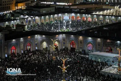 آیین خطبه‌خوانی شب شهادت امام رضا(ع) در حرم مطهر رضوی