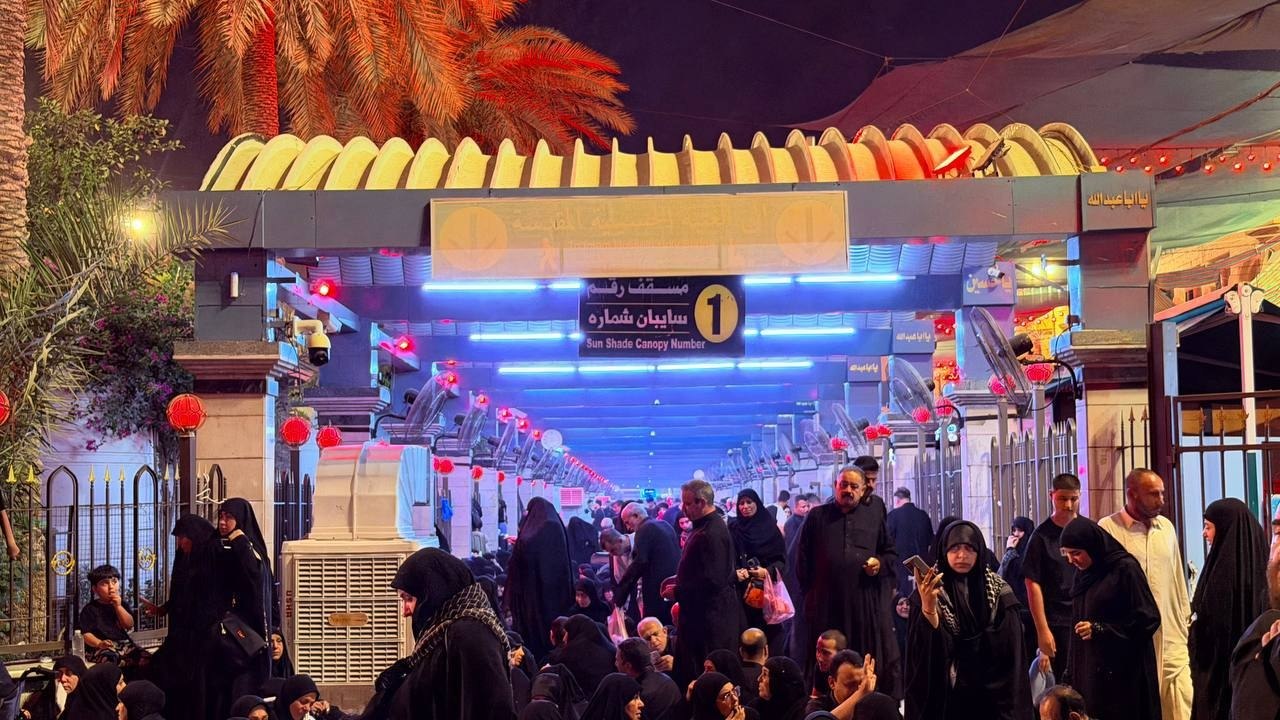 Funérailles du guide martyr à Karbala 