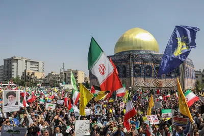 راهپیمایی «جمعه خشم و نصر» در تهران