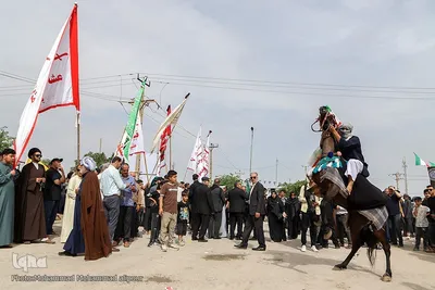 تشییع دریابان پاسدار شهید علیرضا تنگسیری در آبادان