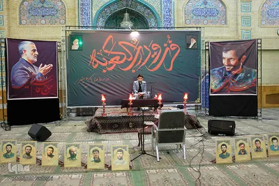 احیای شب بیست و سوم ماه رمضان در مسجد دانشگاه تبریز