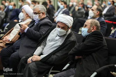 آیین تکریم و معارفه ابوذر ابراهیمی ترکمان و حجت‌الاسلام و المسلمین محمدمهدی ایمانی‌پور
