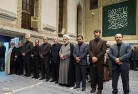 مجلس بزرگداشت شهدای خدمت در حسینیه امام خمینی(ره)