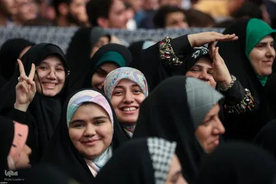 دیدار هزاران نفر از دانشجویان سراسر کشور با رهبر معظم انقلاب