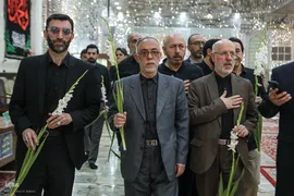 حضور جامعه قرآنی بر مزار شهیدان سلامی و طهرانچی