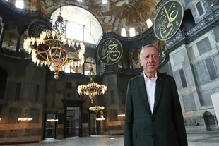پیام اردوغان به‌مناسبت ششمین سالگرد بازگشایی مسجد «ایاصوفیه» برای نماز
