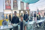 عکس | موکب بی بی زینب(س) در روستای امزاجرد