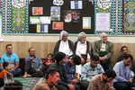 محفل انس با قرآن و عمامه‌گذاری طلاب در اهواز 
