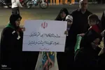 تجمع مردمی محکومیت تجاوز آمریکا به کشور در تبریز