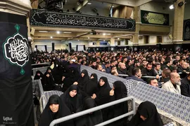 دومین شب مراسم عزاداری حضرت زهرا سلام‌الله‌علیها در حسینیه امام خمینی(ره)