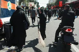 آیین پیاده‌روی جاماندگان اربعین حسینی در تهران(۳)