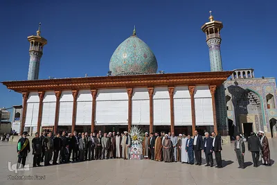 گلباران مزار شهید آیت الله دستغیب(ره) ـ شیراز